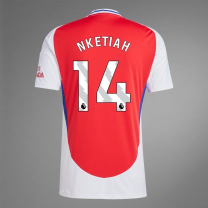 Arsenal Home NKETIAH 14 Soccer Jersey 24-25