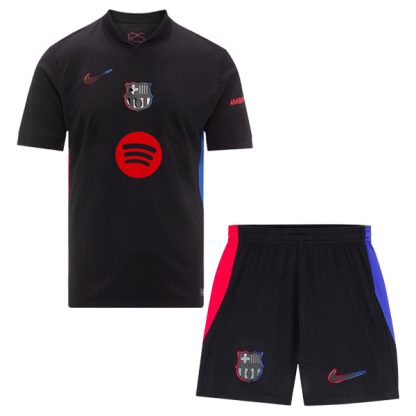 Barcelona Away New Spotify Logo Men Kit 24-25