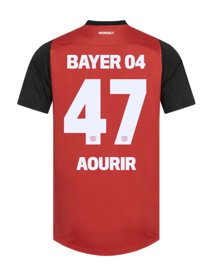 Bayer 04 Leverkusen AOURIR 47 Home Jersey  24-25