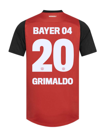 Bayer 04 Leverkusen GRIMALDO 20 Home Jersey 24-25