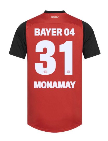 Bayer 04 Leverkusen MONAMAY 31 Home Jersey 24-25