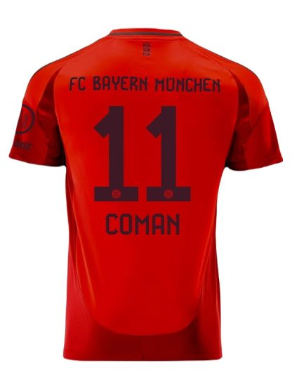 Bayern Munich Coman 11 Home Jersey 24-25