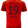 Bayern Munich Davies 19 Home Jersey 24-25