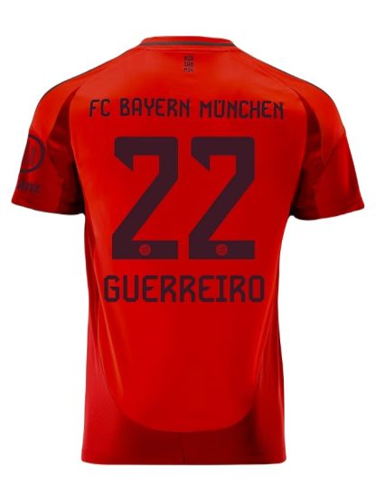 Bayern Munich Guerreiro 22 Home Jersey 24-25