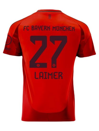 Bayern Munich Laimer 27 Home Jersey 24-25