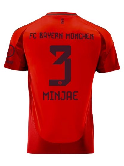 Bayern Munich Minjae 3 Home Jersey 24-25