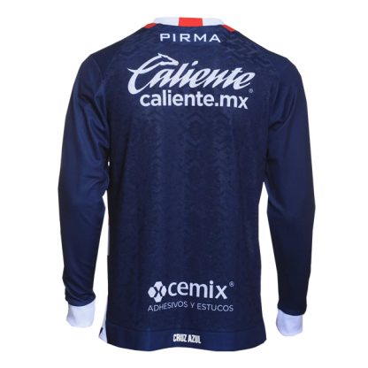 Cruz Azul Away Long Sleeve Goalkeeper Jersey Navy 24-25 - Image 2