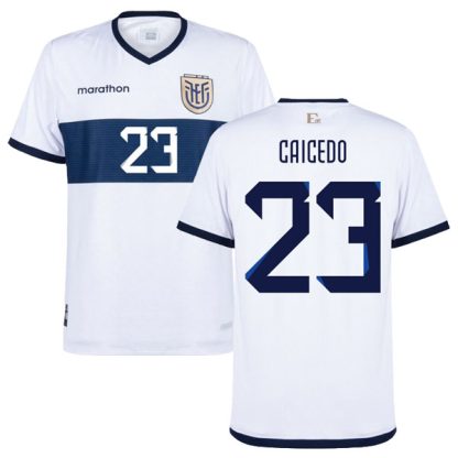 Ecuador CAICEDO 23 Away Soccer Jersey 24-25