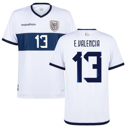 Ecuador E.VALENCIA 13 Away Soccer Jersey 24-25