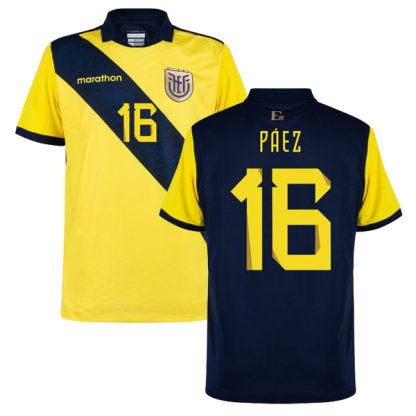 Ecuador Páez 16 Home Soccer Jersey 24-25