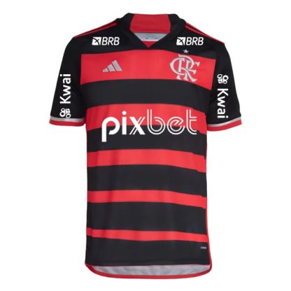 Flamengo Home Jersey 24-25 (Full Sponsor)