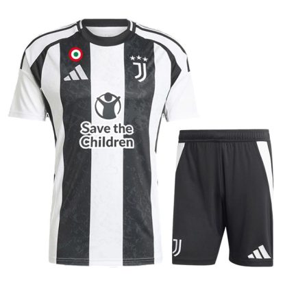 Juventus Home Save Children Sponsor Jersey Men Kit 24-25