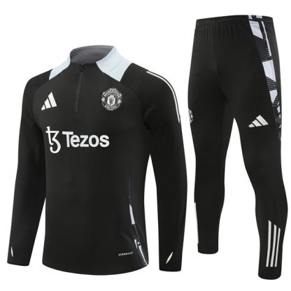 Manchester United Training Suit Black 24-25