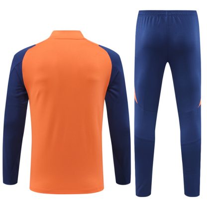 Manchester United Training Suit Orange 24-25 - Image 2