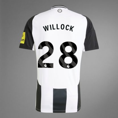 Newcastle United WILLOCK 28 Home Jersey 24-25