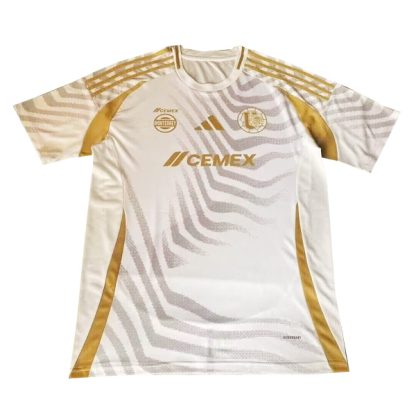 Tigres UANL Third Jersey White & Gold 24-25