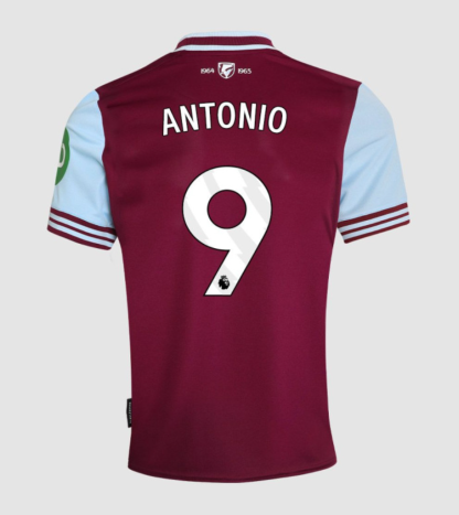 24-25 West Ham United Home ANTONIO 9 Jersey