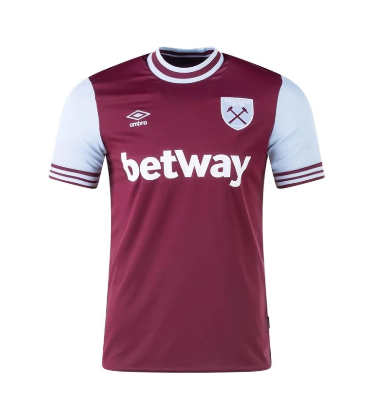 24-25 West Ham United Home SUMMERVILLE 7 Jersey - SOCCERSWANK