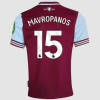 24-25 West Ham United Home MAVROPANOS 15 Jersey