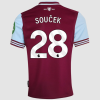 24-25 West Ham United Home SOUČEK 28 Jersey