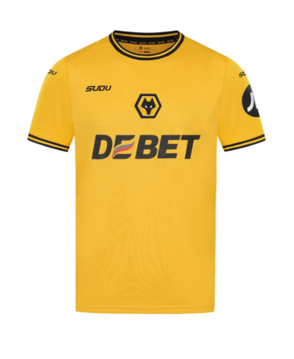 Wolverhampton Wanderers Home STRAND LARSEN 9 Jersey 24-25 - Image 2