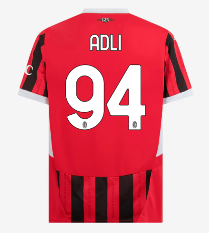 AC Milan Home Adli 94 Serie A Jersey 24-25