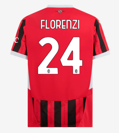 AC Milan Home Florenzi 24 Serie A Jersey 24-25