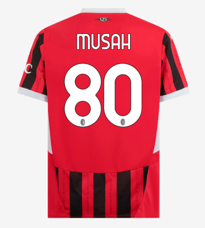 AC Milan Home Musah 80 Serie A Jersey 24-25