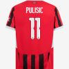 AC Milan Home Pulisic 11 Champions League Jersey 24-25