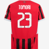 AC Milan Home Tomori 23 Champions League Jersey 24-25