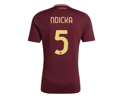 AS Roma Home NDICKA 5 Jersey 24-25