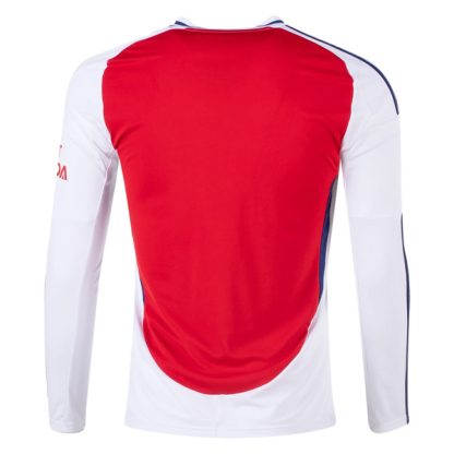 Arsenal Home Long Sleeve Soccer Jersey 24-25 - Image 2