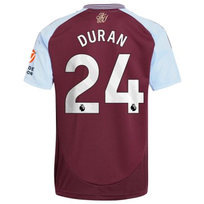 Aston Villa Home Duran 24 Jersey 24-25