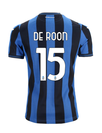 Atalanta Home DE ROON 15 Jersey 24-25