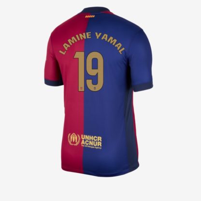 Barcelona Home LAMINE YAMAL 19 Jersey 24-25