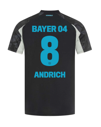 Bayer 04 Leverkusen ANDRICH 8 Third Jersey 24-25