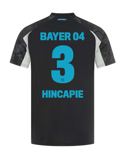 Bayer 04 Leverkusen HINCAPIE 3 Third Jersey 24-25