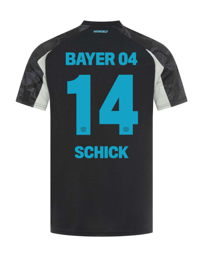 Bayer 04 Leverkusen SCHICK 14 Third Jersey 24-25