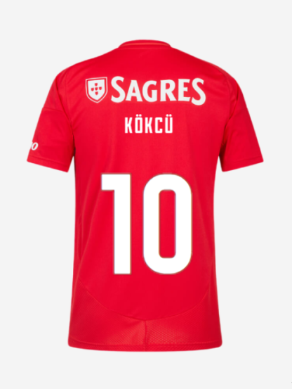 Benfica Home KÖKCÜ 10 Jersey 24-25