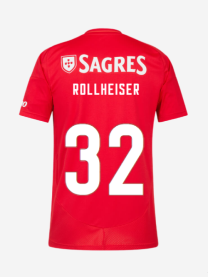 Benfica Home ROLLHEISER 32 Jersey 24-25