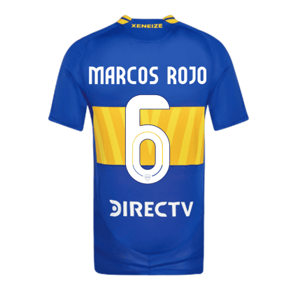 Boca Juniors Home MARCOS ROJO 6 Jersey 24-25