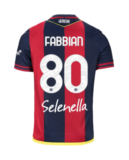 Bologna Home FABBIAN 80 Jersey 24-25