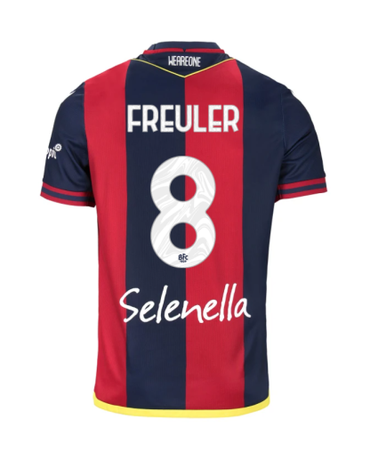 Bologna Home FREULER 8 Jersey 24-25