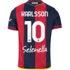 Bologna Home KARLSSON 10 Jersey 24-25