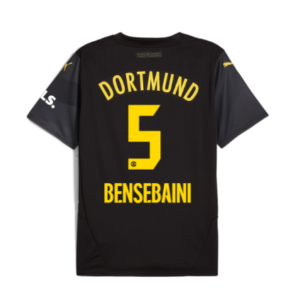 Borussia Dortmund Away Bensebaini 5 Jersey 24-25