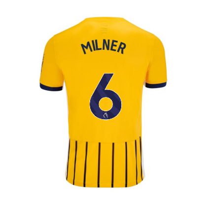 Brighton Hove Albion Away MILNER 6 Jersey 24-25