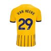 Brighton Hove Albion Away VAN HECKE 29 Jersey 24-25