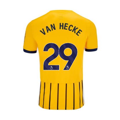 Brighton Hove Albion Away VAN HECKE 29 Jersey 24-25