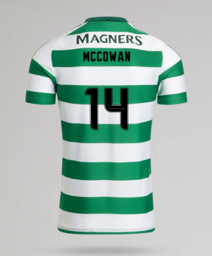 Celtic Home MCCOWAN 14 Jersey 24-25