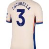 Chelsea Away Cucurella 3 Jersey 24-25